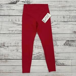 NWT Lululemon Wunder Train High Rise Tight 28" Size 10 Pink Dragonfruit
